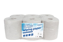 Cleaninq - Poetspapier midi 1-laags 19cmx270m wit