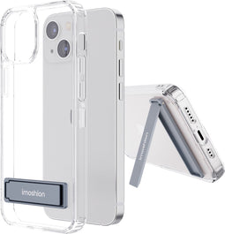iMoshion Hoesje Geschikt voor iPhone 13 Mini Hoesje - iMoshion Stand Backcover - Transparant