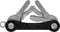 Keycabins Multitool Sleutelhouder - Key Organizer tot en met 12 Sleutels - Keychain Sleutelhanger met Bieropener - Carbon - Zwart