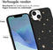 imoshion Hoesje Geschikt voor iPhone 14 Hoesje Siliconen - imoshion Design hoesje - Goud / Stars Gold