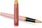 Waterman Hémisphère rollerballpen | metaal-roze lak met verguld detail | fijne punt | zwarte inkt | met Geschenkdoos