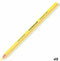Fluoriscerende Markeerstift Staedtler Potlood Geel (12 Stuks)