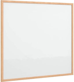 vidaXL - Magnetisch - whiteboard - met - massief - grenenhouten - frame - 60x55 - cm