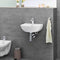 GROHE Bau - Wastafel 1 kraangat met overloop 45.3x35.4cm - Alpine Wit