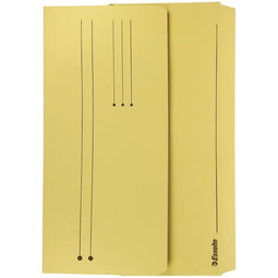 Esselte documentenmap Pocket File geel