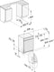 MIELE G 7297 SCVi XXL Selection - Vaatwasmachine - 14 couverts - 40-43 dB(A) - SensorDry - QuickPowerWash