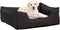 vidaXL-Hondenmand-linnen-look-85,5x70x23-cm-fleece-zwart-en-wit