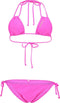 PW CAPRI BONDEY - Bikini - Triangeltop met strikbandjes - Pink