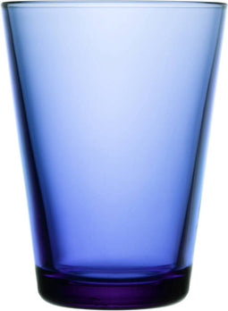 Iittala Kartio Tumbler Glazen Set - Waterglas - Vaatwasbestendige Longdrinkglazen - Marineblauw - 40 cl - 2 Stuks