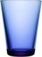 Iittala Kartio Tumbler Glazen Set - Waterglas - Vaatwasbestendige Longdrinkglazen - Marineblauw - 40 cl - 2 Stuks
