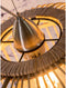 GOOD&MOJO Hanglamp Borneo - Bamboe - Ø52cm - 2L - Scandinavisch,Bohemian - Hanglampen Eetkamer, Slaapkamer, Woonkamer
