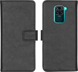 iMoshion Hoesje Geschikt voor Xiaomi Redmi Note 9 Hoesje Met Pasjeshouder - iMoshion Luxe Bookcase - Zwart