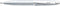 Sheaffer balpen - 100 E9306 - Brushed chrome nickel plated - SF-E2930651