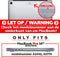 Lunso Geschikt voor MacBook Pro 14 inch (2021-2023) Beschermfolie - Full cover Screen protector