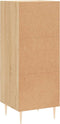 vidaXL - Dressoir - 34,5x34x90 - cm - bewerkt - hout - sonoma - eiken
