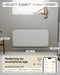 Mill PA1500WIFI4 - Paneelverwarming - WiFi-geïntegreerd 1500 Watt - tot 22m2 - IPX4 - Zwart