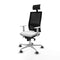 Bureaustoel met hoofdsteun Piqueras y Crespo 4B086G1 Wit