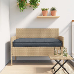 vidaXL - Ligbedkussen - voor - Bank - Antraciet - 150x40x8 - cm - Oxford - Stof