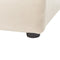 BOUSSE - Tweepersoons boxspring - Beige - 160 x 200 cm - Fluweel