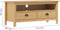 vidaXL - Tv-meubel - Hill - 110x40x47 - cm - grenenhout - honingbruin
