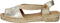 Toni Pons Etna - Dames Espadrilles - Metallic look - Platinum - Maat 39