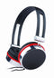 Gembird MHP-903 - On-Ear Koptelefoon - Comfortabele hoofdband en zachte oorkussens - Rood/Zwart