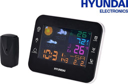 Hyundai - Weerstation - Digitaal - Zwart