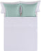 Kussenhoes Alexandra House Living Aquamarijn 55 x 55 + 5 cm