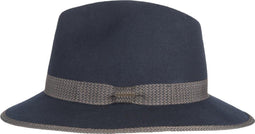 Hatland Truscott Crushable Blue Hoed (Maat: L) - Blauw