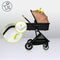 Lionelo Riya - Kinderwagen 2 in 1 - Wieg + Wandelwagen - XXL Zonnekap - Verstelbare Rugleuning - Roze Violet