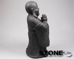 Boeddha dikbuik staand l30b26h59 cm Stone-LitestonE'lite