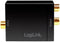 LogiLink CA0100 - Digital-Analog-Audiowandler - Toslink naar analoog L/R - Zwart