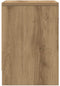 vidaXL - Nachtkastjes - 2 - st - met - lade - 39x28x41 - cm - artisanaal - eikenkleurig