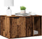 vidaXL - Kattenbakkast - 80x50x45 - cm - bewerkt - hout - oud - houtkleurig