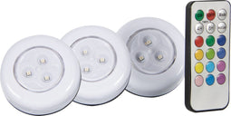 Luume Lamp Binnen - Trapverlichting Led - Multicolor - 3 Stuks - Wit