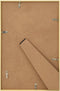 vidaXL - Fotolijsten - 3 - st - voor - tafel - 21x29,7cm - MDF - goudkleurig