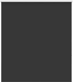 vidaXL - Rolgordijn - verduisterend - 125x175 - cm - stofbreedte - 121,6 - cm - zwart