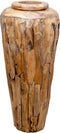 vidaXL - Decoratievaas - 40x100 - cm - massief - teakhout