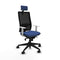 Bureaustoel Piqueras y Crespo 4B066N2 Marineblauw