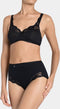 sloggi Romance - Maxi slip met kant - Zwart - Maat 42