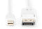 Assmann AK-340102-020-W - Mini DisplayPort - DisplayPort Adapterkabel - 2m Wit