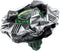 Beyblade X Pack Obsidian Shell 4-60D, Echte Takara Tomy defensie-stijl router, Vanaf 8 jaar