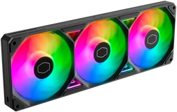 Cooler Master SickleFlow Edge 360 ARGB - Ventilator 120mm - 3x Fluid Bearing - Zwart
