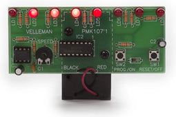 Whadda Educatieve soldeerkit, looplicht met leds