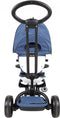 Qplay Driewieler Prime 4 in 1 - Jongens en Meisjes - Blauw