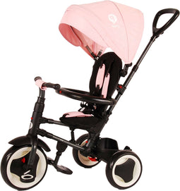 QPlay Driewieler Rito 3 in 1 - Meisjes - Roze - Deluxe