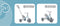QPlay Driewieler Tenco - Jongens en Meisjes - Pastel Blauw
