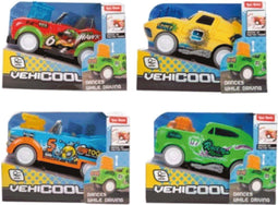 Toi-Toys Auto Dancing Hot Rod - Rally race-auto met licht & geluid - 12 cm