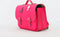 Own Stuff Lederen Boekentas - Fuchsia - Vlinder - Lagere school