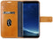 D. Bramante Copenhagen 2 - Flip cover - Ruimte voor 3 pasjes - Bruin